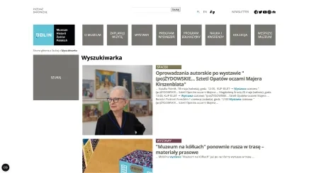 Witryna Polin -wyszukiwarka destop