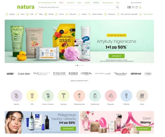 Sklep na Magento - Drogerie Natura