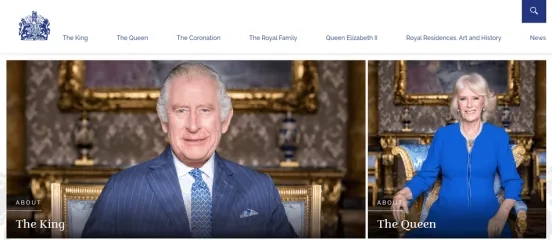 The Royal Family's website on Drupal